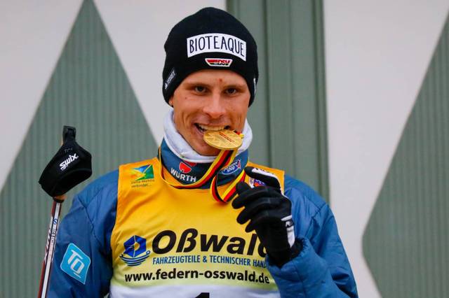 David Mach gewinnt Gold