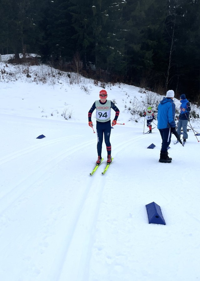 Aaron Zwack (1. Platz - U13, m) und ALLGÄUER MEISTER über 2,5 km!