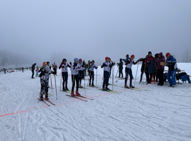 Starterfeld der 2,0 km-Distanz (Schüler U12/U13 m+w)