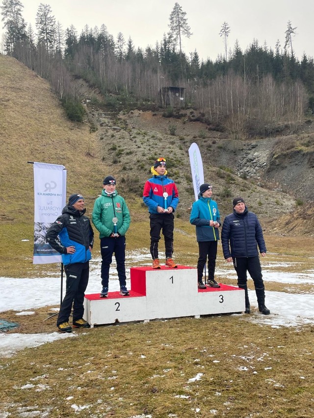 Kacper holt Gold im Bayerncup (Fot. S. Wehr)